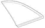 2536704001 - : Side Window, Fixed for Mercedes-Benz Image