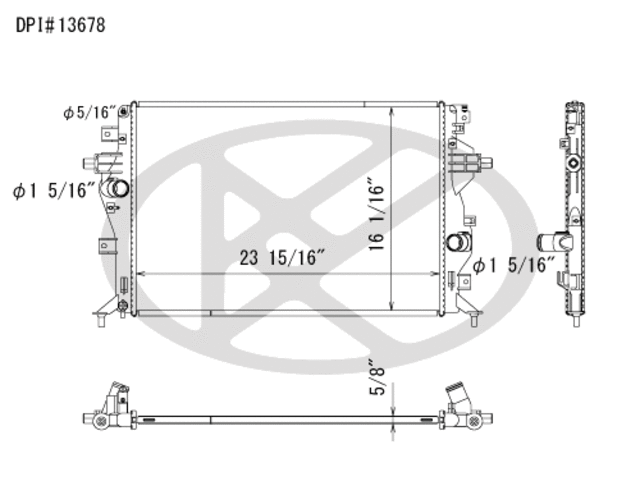 A13678 - : Koyorad Radiator for Koyo Image