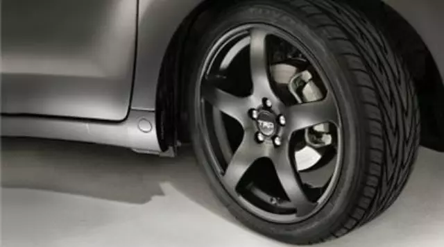 Wheel TRD Cast Aluminum Low Gloss Black 5 Spoke 18x7.5 Inch - Toyota (PTR18-21060)