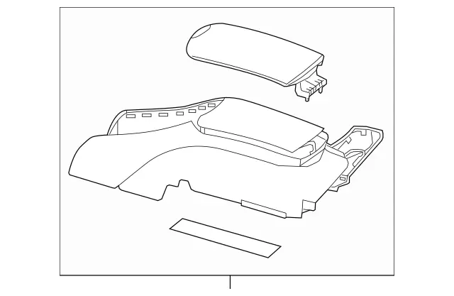 2226803203 - Panelling: Stowage Compartment for Mercedes-Benz Image