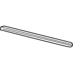 2C3Z2520878DAPTM - Body: Body Side Molding for Ford: F-250 Super Duty, F-350 Super Duty, F-450 Super Duty, F-550 Super Duty Image