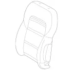 2089101416 - : Padding for Mercedes-Benz: CLK430 Image