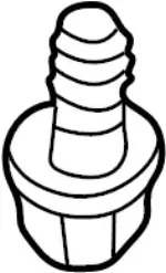 146600103 - Body: Rocker Molding Screw for Infiniti Image