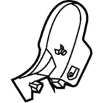 CV6Z5862187CA - Body: Seat Hinge Cover for Ford Image