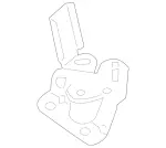 2125451740 - : Holder for Mercedes-Benz: CLS400, CLS53 AMG, CLS550, CLS63 AMG, CLS63 AMG S, E250, E300, E350, E400, E43 AMG, E53 AMG, E550, E63 AMG, E63 AMG S Image