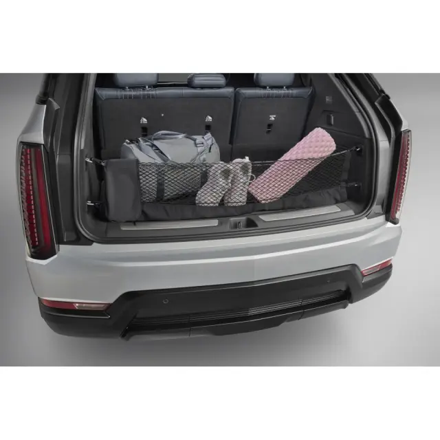 87863944 - Interior: Vertical Cargo Net With Storage Bag for Cadillac: ESCALADE IQ Image