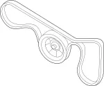 117206TA0A - : Serpentine Belt for Infiniti Image