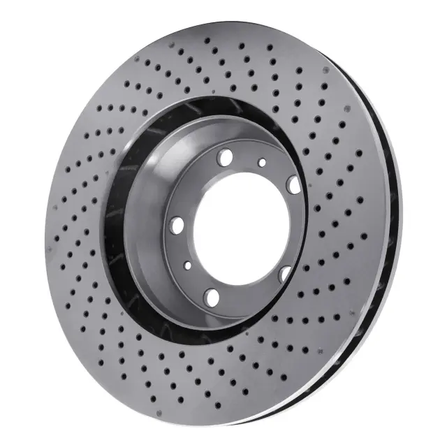 62002036D - Brakes &amp; Brake Parts: Disc Brake Rotor - Drilled for DYNAMIC FRICTION Image
