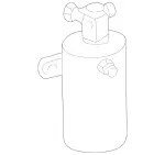 1708300383 - Heating and Ventilation: Container for Mercedes-Benz: SLK230, SLK320 Image