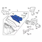 LC3Z9G784A - Engine: Upper Cover for Ford Image