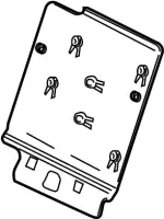 886497S000 - Body: Rear Panel for Infiniti Image