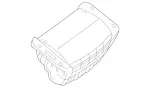 2318601300 - : Front Passenger Airbag for Mercedes-Benz: SL400, SL450, SL550, SL63 AMG, SL65 AMG Image