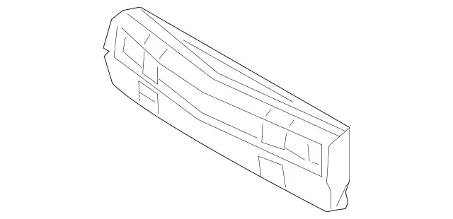 2118850037 - Attachment Parts: Impact Absorber for Mercedes-Benz: E320, E500, E55 AMG Image image