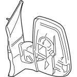 JK4Z17683DA - : Ford Transit-250 Mirror Assembly for Ford Image