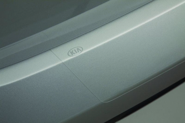 1W131ADU07 - : Rear Bumper Protector, Clear Applique for Kia Image