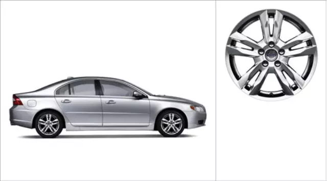 Aluminum Rim Njord 8 X 17in - Silver Bright - Volvo (30756704)