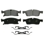 ZX1455A - : QuickStop Front Disc Brake Pad Set Semi-Metallic for WAGNER BRAKE Image