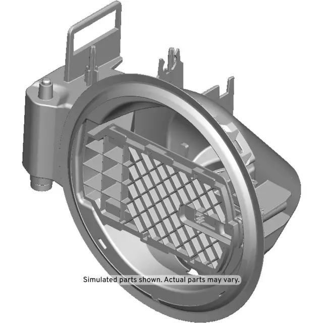 22796507 - : Fuel Filler Housing with Hinge, Pin, Bumper, and Springs for Cadillac: Escalade ESV Image