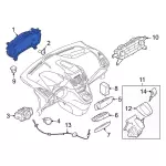 KT1Z10849AA - : Instrument Cluster for Ford: Transit Connect Image