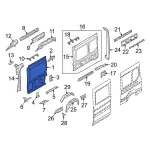LK4Z5B061C - Body: Front Panel for Ford: E-Transit, Transit-150, Transit-250, Transit-350, Transit-350 HD Image