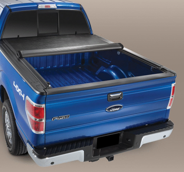 VPC3Z99501A42C - Exterior: Advantage Soft Folding 6.75-ft Bed Cover for Ford: E-350 Super Duty, E-450 Super Duty, F-250 Super Duty, F-350 Super Duty, F-450 Super Duty, F-550 Super Duty Image