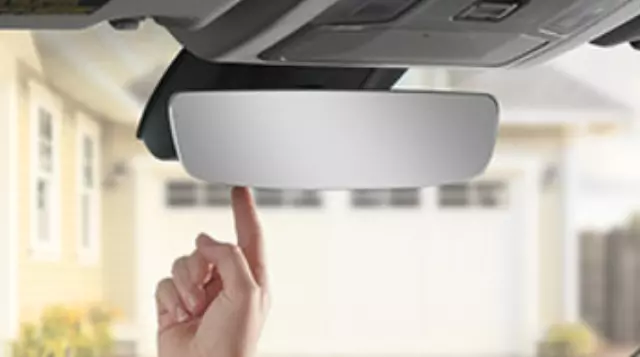 PT37400210 - Interior: Mirror Frameless Homelink for Toyota: 4Runner, Camry, Corolla, Corolla Cross, GR Corolla, Grand Highlander, Highlander, Prius, Prius Prime, RAV4, RAV4 Prime Image