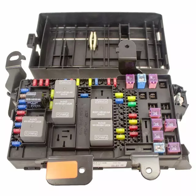 2006-2007 Ford F250 F350 F450 F550 Super Duty Fuse Box Assembly OEM NEW Genuine - Ford (6C3Z-14A068-BC)