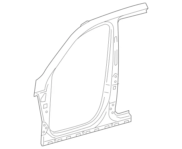 166630340064 - Side Walls: Side Wall for Mercedes-Benz: GL350, GL450, GL550, GL63 AMG, GLS350d, GLS450, GLS550, GLS63 AMG Image image