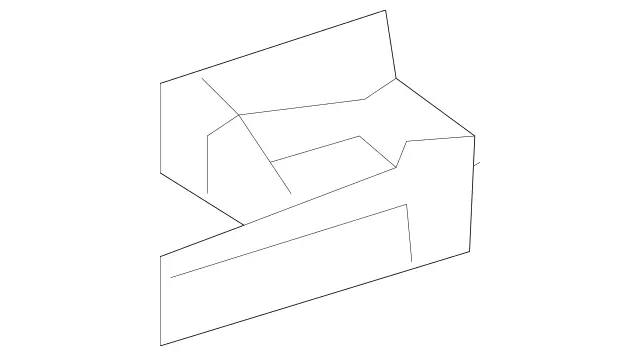 9912500 - Rear Doors: Trim Strip Clip for Mercedes-Benz: E300, E350, E43 AMG, E53 AMG, E63 AMG S Image image