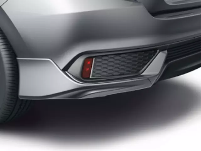 8F03TBG151 - Exterior: 2016 2017 Honda Civic - Spoiler Rear Under-Body *NH830M* (Lunar Silver Metallic) for Honda: Civic Image