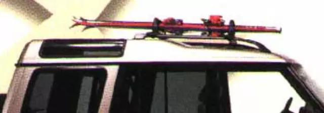 LRN50141 - Hauling: Ski Carrier - 3 Pairs for Land Rover: Freelander, LR3, LR4, Range Rover Image