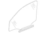 1637200318 - Body: Door Glass for Mercedes-Benz Image