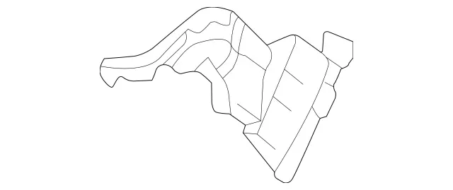 21291810169051 - Body: Outer Cover Retainer for Mercedes-Benz Image