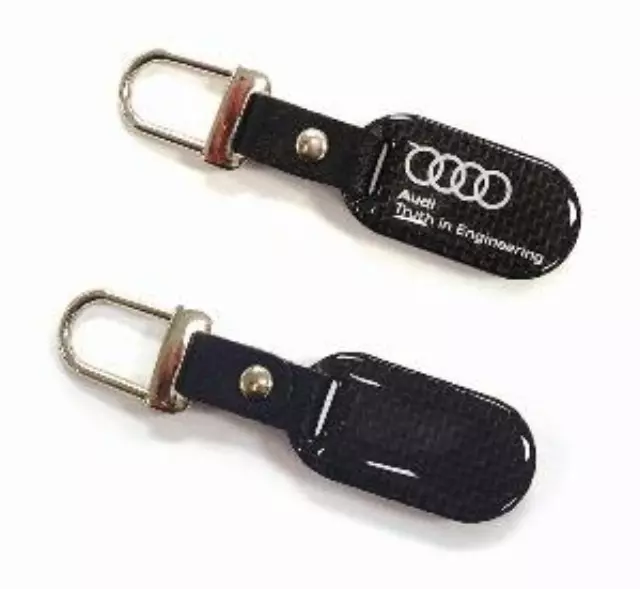2012-2025 Audi - Key Chain - Carbon Fiber - Audi (ZAW-087-610)