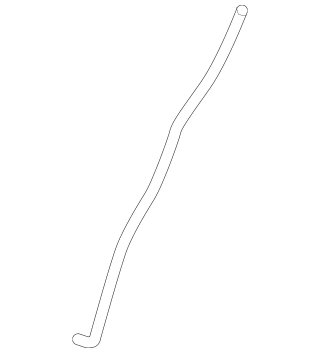 1186390000 - Side Walls: Water Drain for Mercedes-Benz: 350SD, CLA250, CLA35 AMG, CLA45 AMG, CLA45 AMG S, Maybach S580, Maybach S680, S500, S580, S580e, S63 AMG E Performance Image image