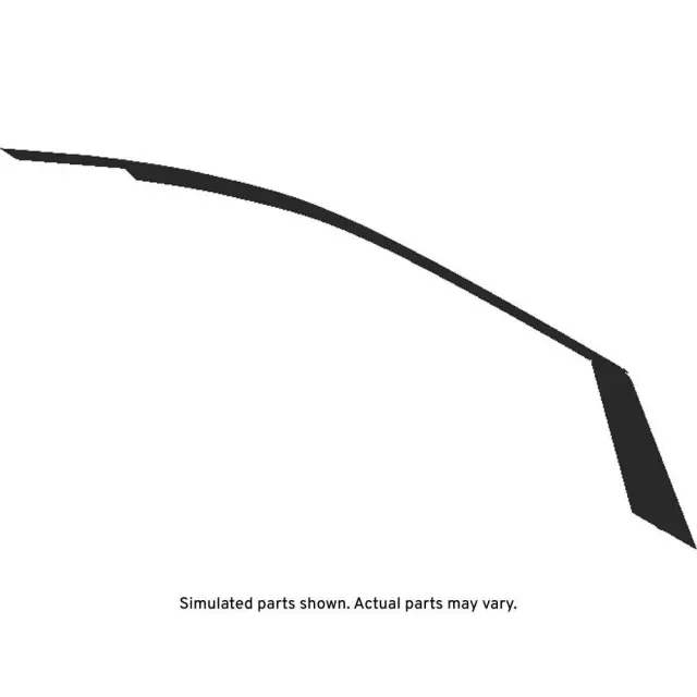 19351544 - : 2009-2014 Cadillac CTS - Front Passenger Side Door Window Frame Rear Applique for GM Image