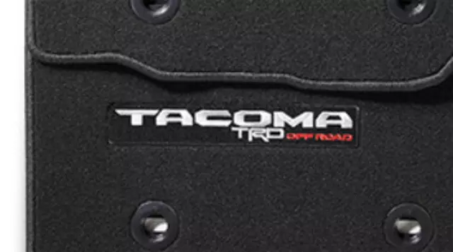 PT2063508802 - : Carpet Floor Mats, TRD  Off-Road, Black for Toyota: Tacoma Image