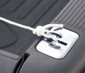 Stainless Steel Bed Hooks - Ford (XC3Z-99000A64-AA)