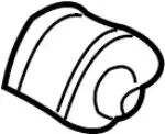 546132Y002 - : Stabilizer Bar Bushing for INFINITI: I30, I35 Image