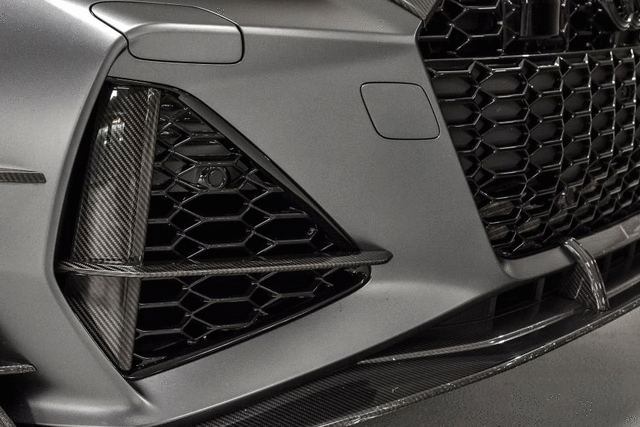 ZAW0710673Q0 - Unclassified: Carbon Fiber Lower Grille Trim Set for Audi Image