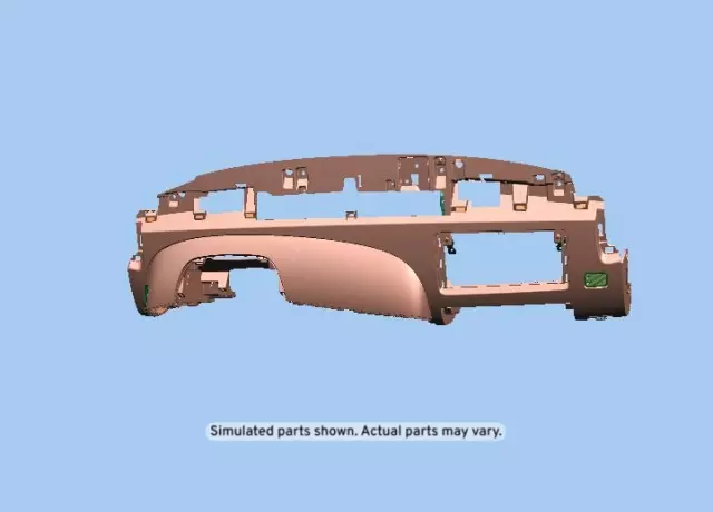 23224740 - Body: Instrument Panel for Chevrolet: Silverado 1500, Silverado 2500 HD, Silverado 3500 HD | GMC: Sierra 1500, Sierra 2500 HD, Sierra 3500 HD Image