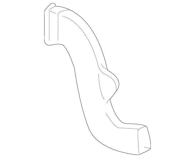 2038300223 - Heating and Ventilation: Air Duct for Mercedes-Benz: 180C, C230, C240, C280, C32 AMG, C320, C350, C55 AMG Image image
