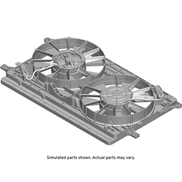 84153646 - : Engine Cooling Fan Shroud for Chevrolet: Volt Image