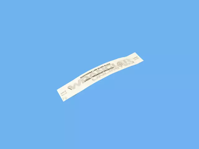 6DZ07RXFAB - Exterior Ornamentation: Front Fender Decal, Right &amp; Left for Mopar Image