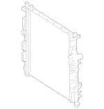 1645000603 - : Cooler for Mercedes-Benz: ML450 Image