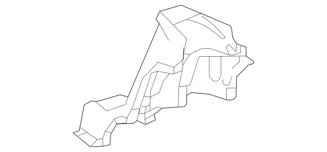 2136100103 - Substructure: Reinforcement for Mercedes-Benz: CLS450, CLS53 AMG, E300, E350, E43 AMG Image image