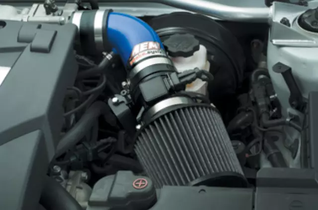 U89701E310 - Performance: 2011 Hyundai Accent - Short Ram Intake System - 3 And 4 Door - Blue for Hyundai: Accent Image