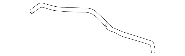 2118328494 - Heating and Ventilation: Hose for Mercedes-Benz: CLS550 Image image