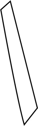 828123JA2B - Body: Black Out Tape for INFINITI: JX35, QX60 Image