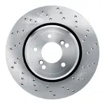 62031092D - : Disc Brake Rotor - Drilled for DYNAMIC FRICTION Image